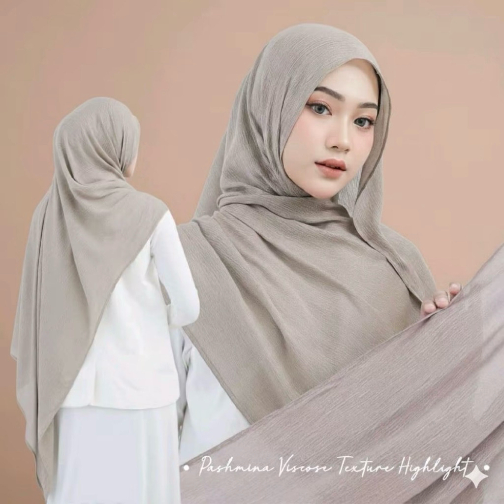 Pashmina Hightlight // Pashmina Vissy Hightlight Textured
