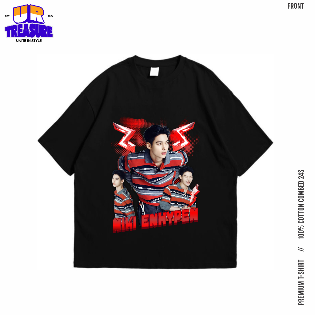 NIKI Enhypen TSHIRT NIKI Oversize By URTreasure / KPOP
