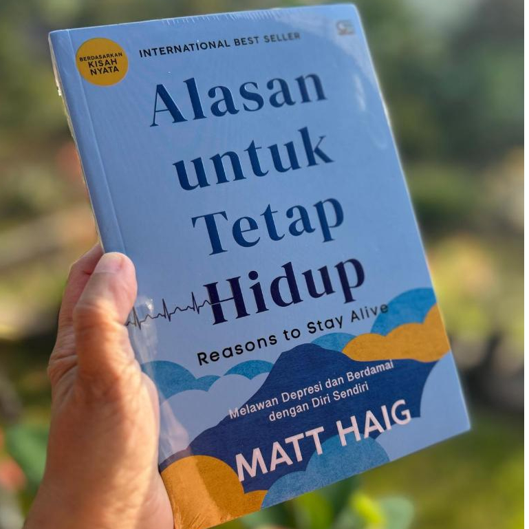 Matt Haig Alasan to Stay Life Book Non Fiction จิตวิทยา แปลอินโดนีเซีย