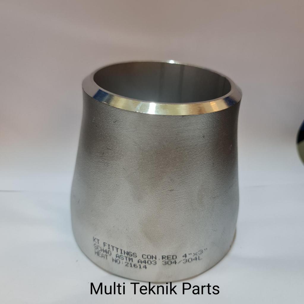 ลด / Over Sock Welding Stainless 304 Sch40 1 x 1/2" นิ้ว