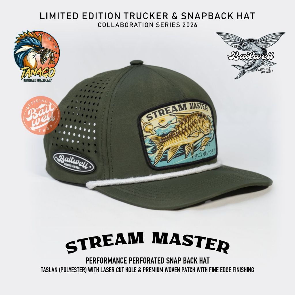 STREAM MASTER SNAPBACK TANAGO X BAITWELL