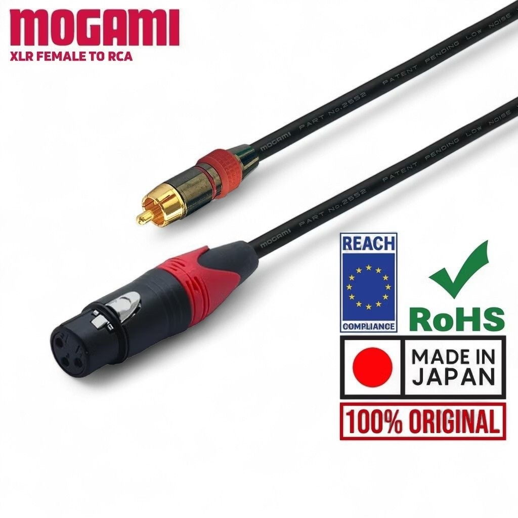 โมกามิ ออริจินัล | สาย Mogami XLR เป็น RCA - (MOGAMI, GP, XLR FE - RCA)