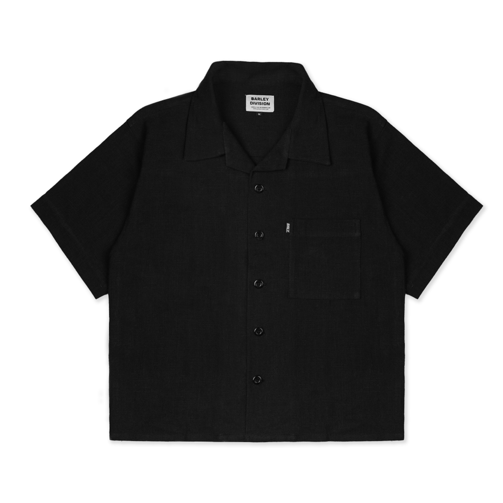 KEMEJA Barley Division Relax Boxy Shirt - Boxy Plain Shirt