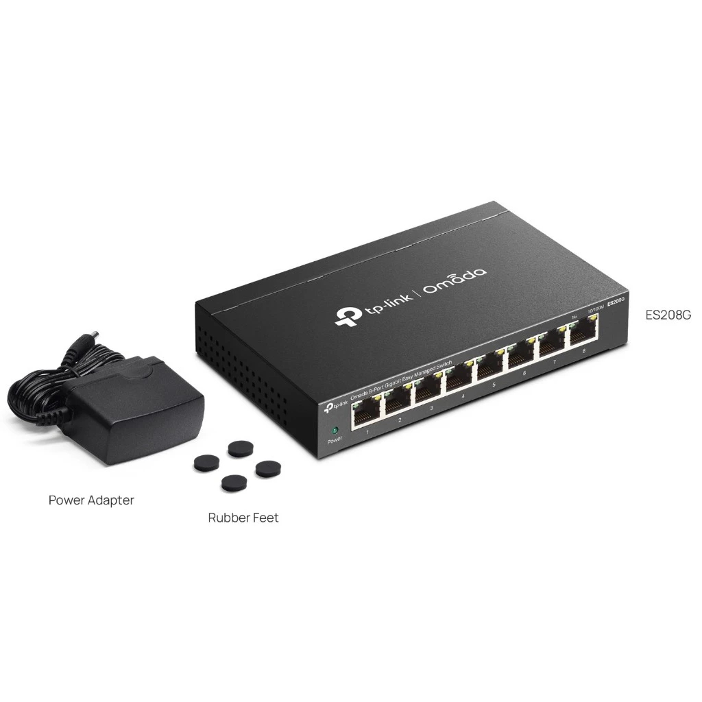 SWITCH MANAGED TP LINK OMADA ES208G 8Port MATARAM REMBIGA