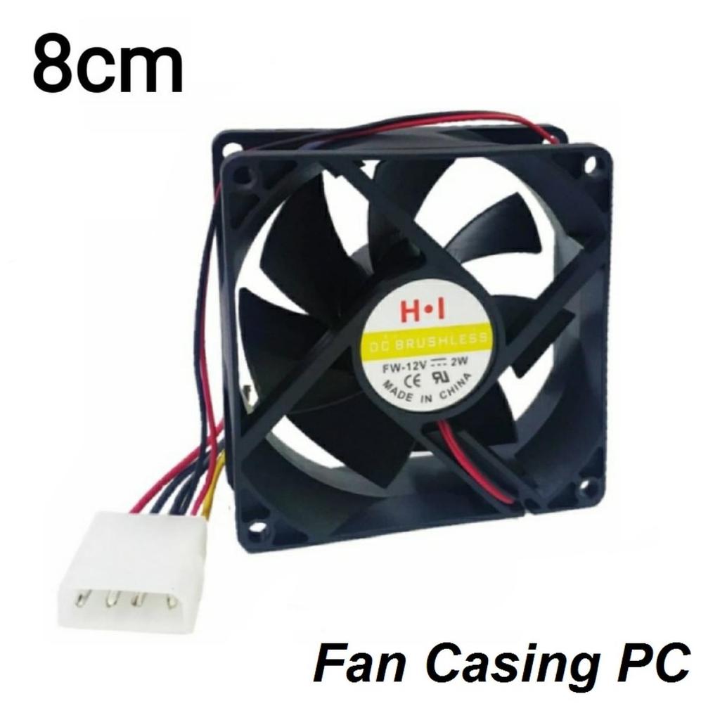 CASING FAN / BLACK PC FAN 8CM