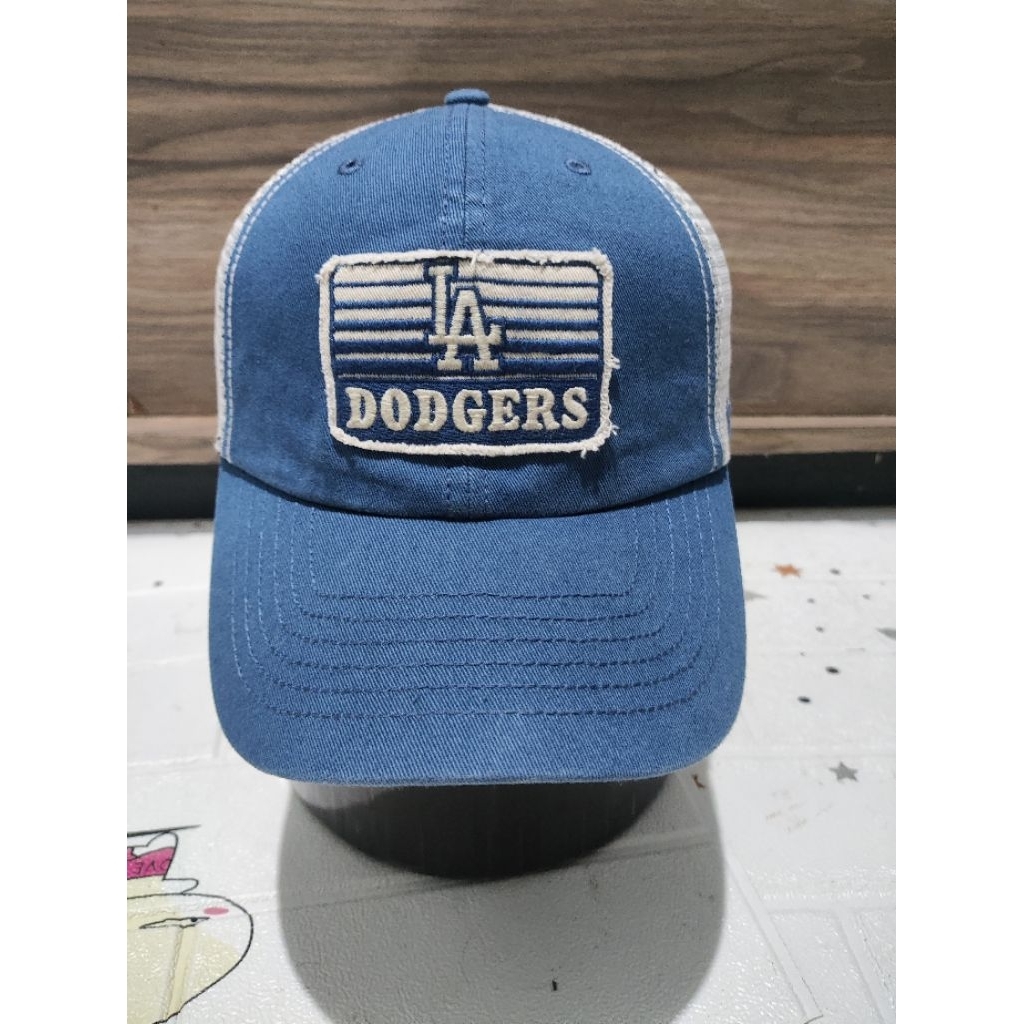 LA Dodgers LA MLB 47 หมวกรถบรรทุกตาข่าย