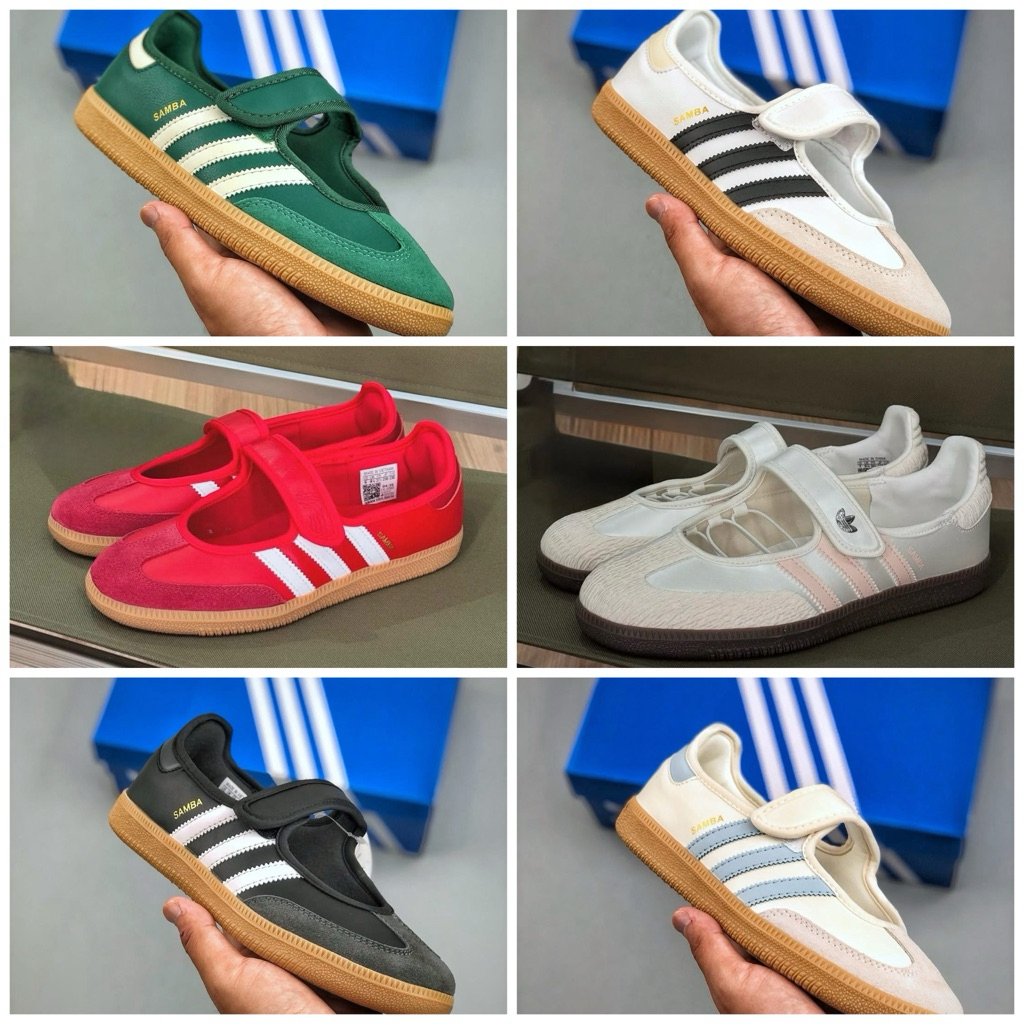 SMBA JANE รองเท้าพรีเมี่ยมสีชมพูสีขาว
