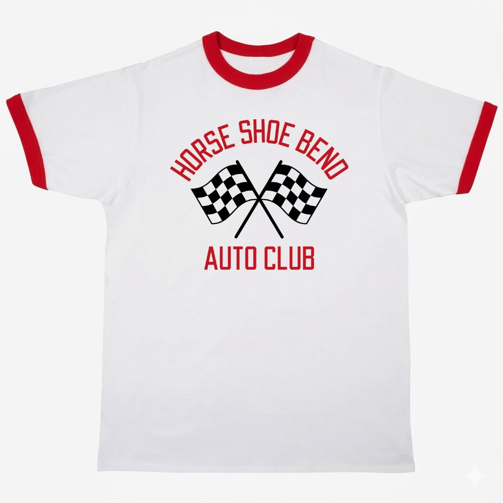 Project Hail Mary Ryan Gosling Horse Shoe-Bend เสื้อยืด Auto Club Ringer