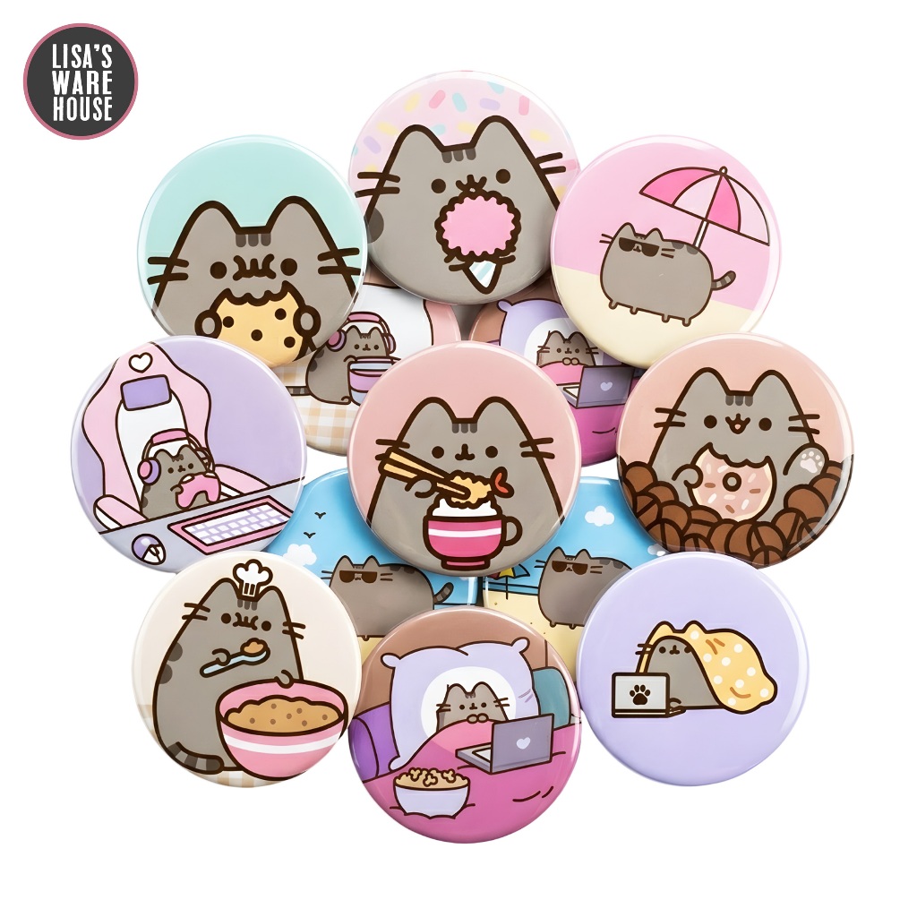 หมุดปุ่ม Pusheen****