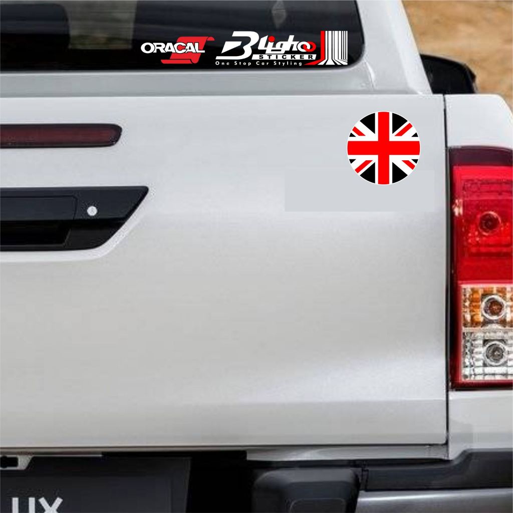 BLIHOO United Kingdom Flag Sticker UK 17cm Cutting Sticker England Flag Union Jack Keren