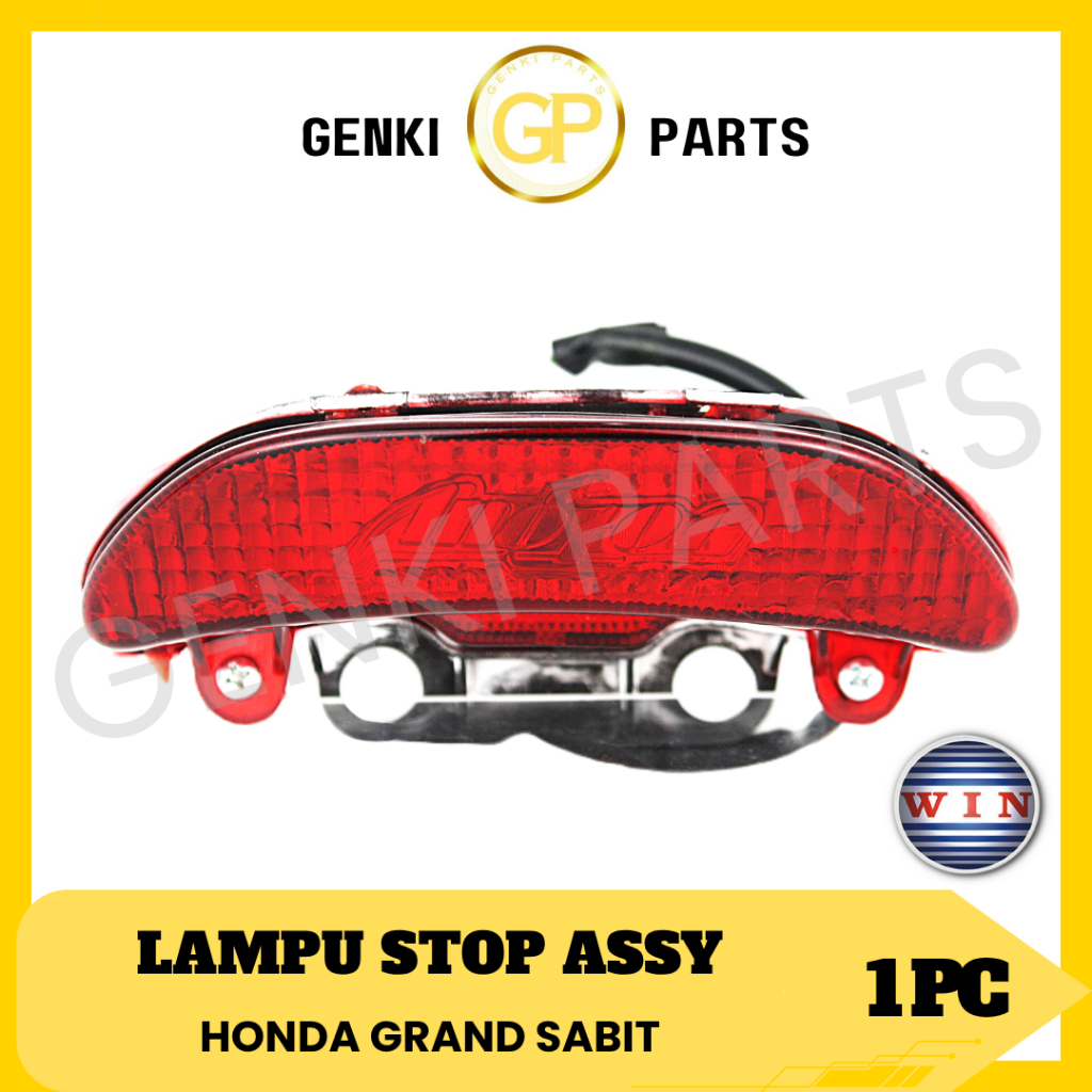 GENKI-PARTS/WIN-STOP LAMP-ASSY/BACK-LIGHT/REAR/COMB/TAIL/LAMP/REAR/REM/MOTORCYCLE/GRAND-SABIT/IM/A91