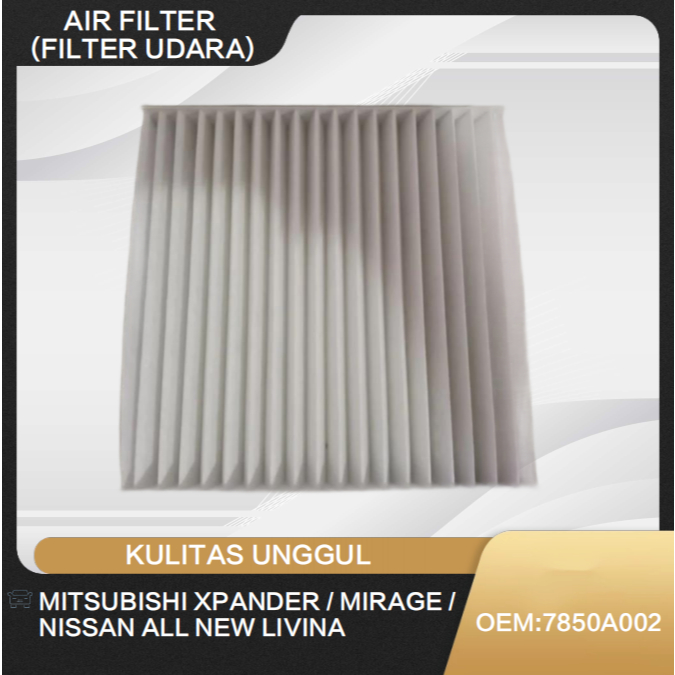 Nissan livina L12 และ Mitsubishi xpander mirrage ac Filter (7850A002)