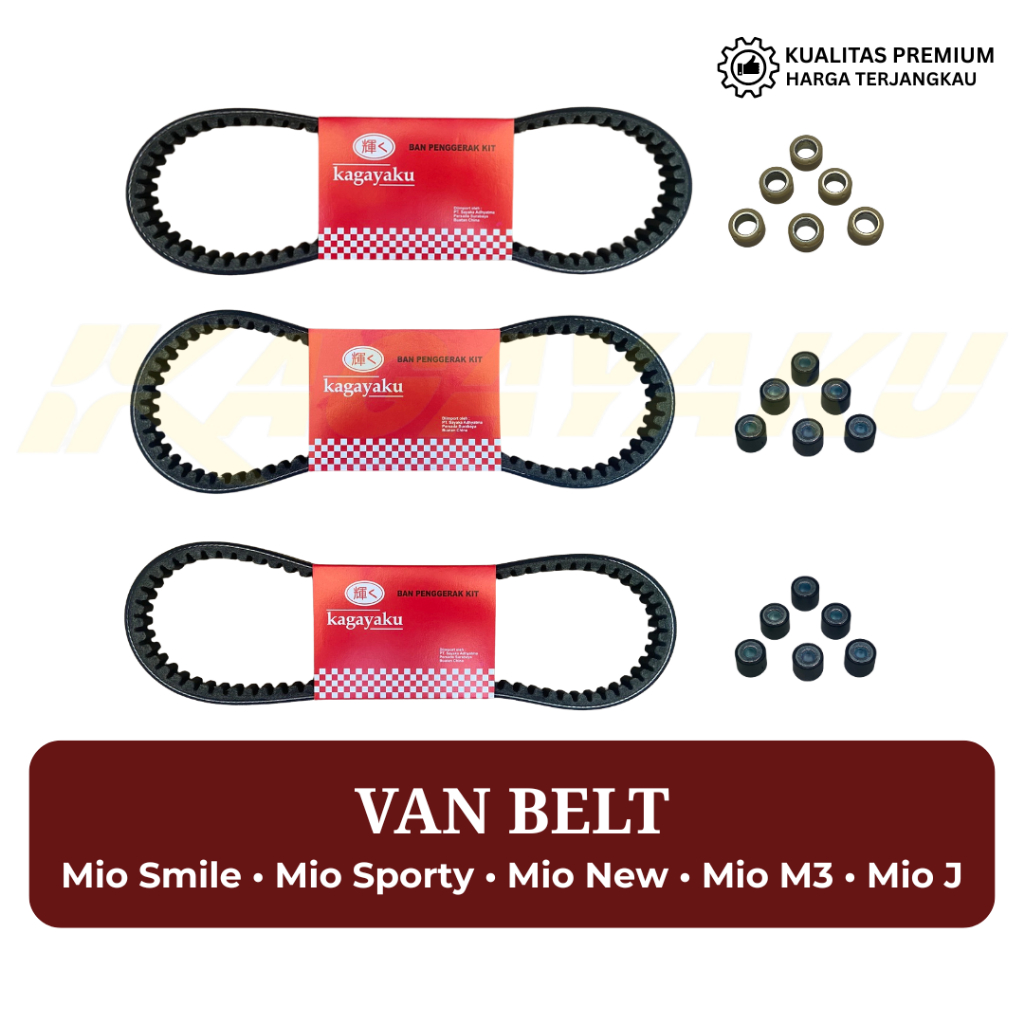 เข็มขัด Van / Vanbel Vanbelt Roller Set Mio Smile / Mio Sporty / Mio New 5TL / Mio J 54P / Mio M3 2P