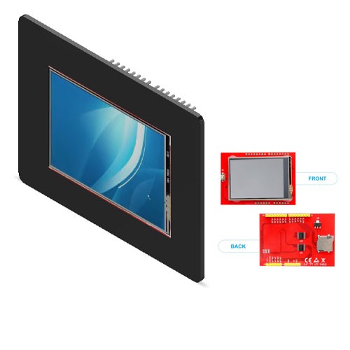 ฝาครอบโล่สัมผัส TFT LCD ขนาด 2.4 นิ้วสําหรับ Arduino UNO & MEGA