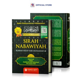 Buku Agama Islam / Buku Sirah Nabawiyah HARD COVER : Sejarah Hidup Nabi Muhammad Bonus Scan Audiobook - Syaikh Shafiyyurahman Al Mubarakfuri