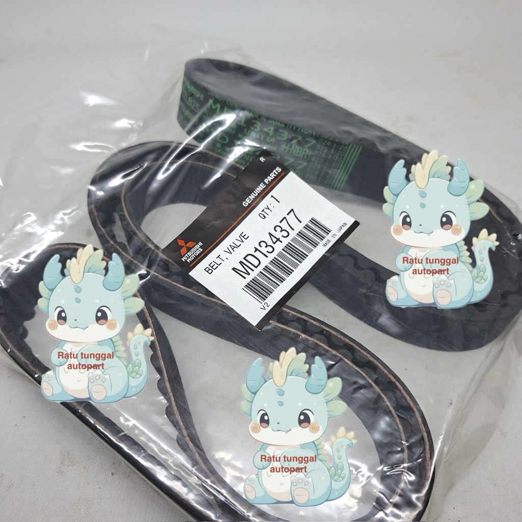 TIMING BELT ยาว TIMING เข็มขัดยาว MITSUBISHI L038 L300 ดีเซล 2.3CC 4D55 MD134377