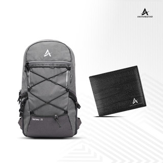 ANTARESTAR Official - PAKET HEMAT Tas Daypack Cartenz Free Dompet Pioneer Backpack Ultralight 22L