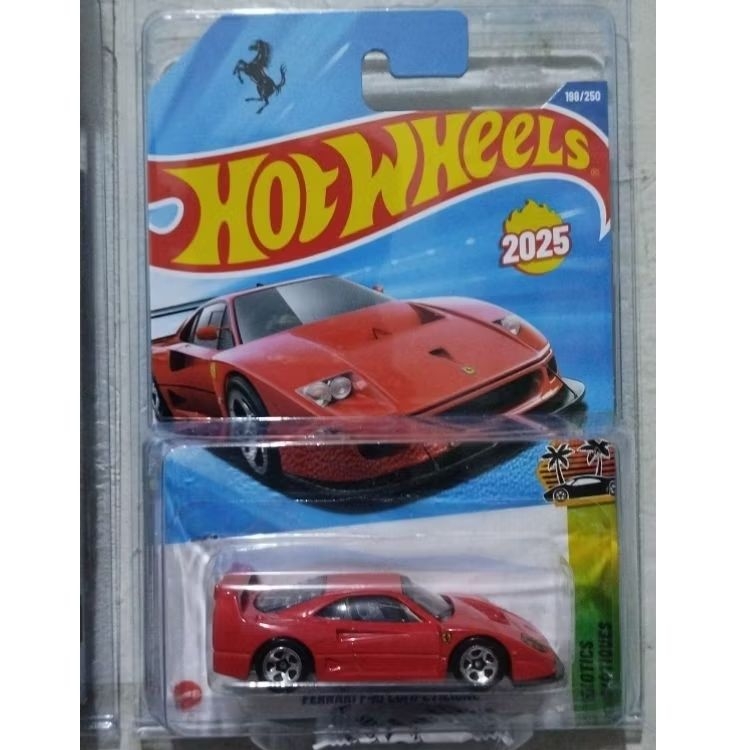 Hot Wheels Ferrari F40 Competizione (ไม่มีตัวป้องกัน)