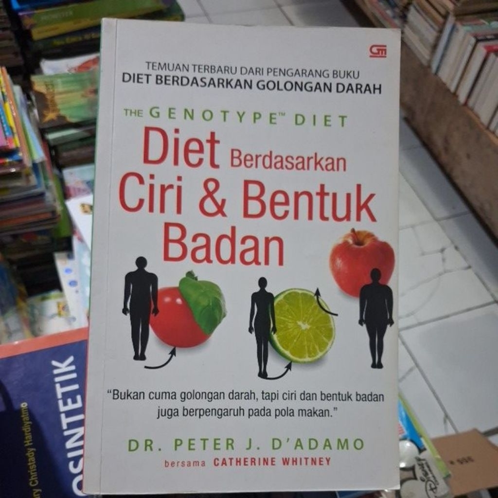 THE GENOTYPE DIET.DIET BASED ON THE GRAVE & BODY FORM, ไม่ใช่ประเภทสีเข้มของ BLOOD, TAPI CIRI AND BODY SHAPE