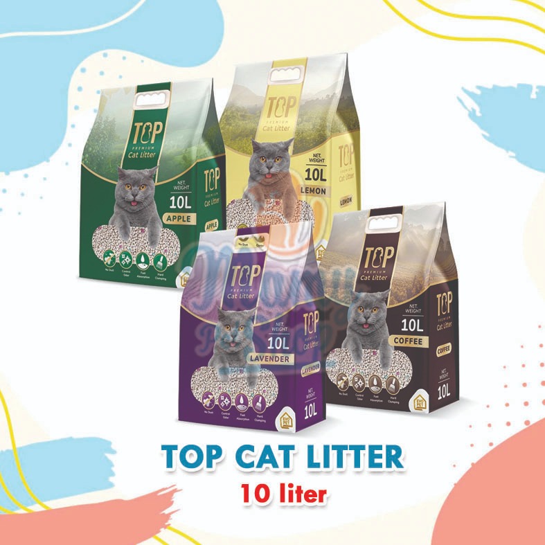 TOP CAT LITTER CAT LITTER CLUMB 10 ลิตร