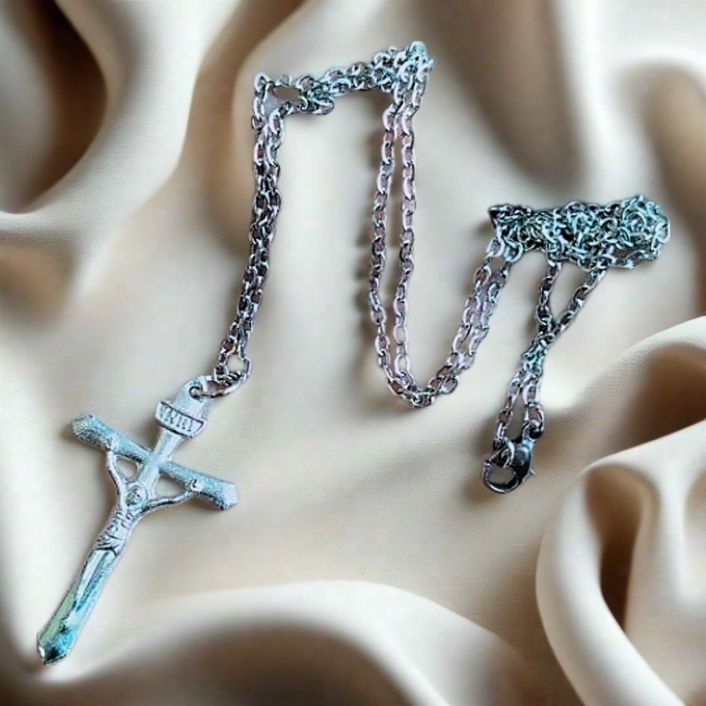 K16 CROSS สร้อยคอและโซ่ไทเทเนียม