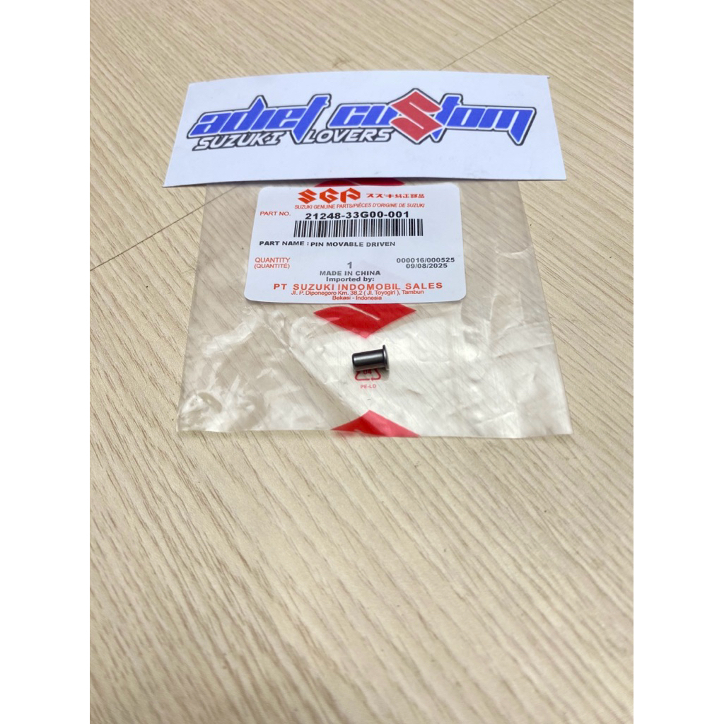 Original SGP Pulley PIN สําหรับ Suzuki Spin / Skywave / Skydrive / Hayate Original SGP 21248-33G00-0