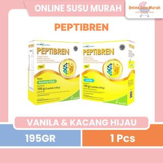 PEPTIBREN 195 GR VANILLA KACANG HIJAU SUSU DEWASA 195GR SSKD