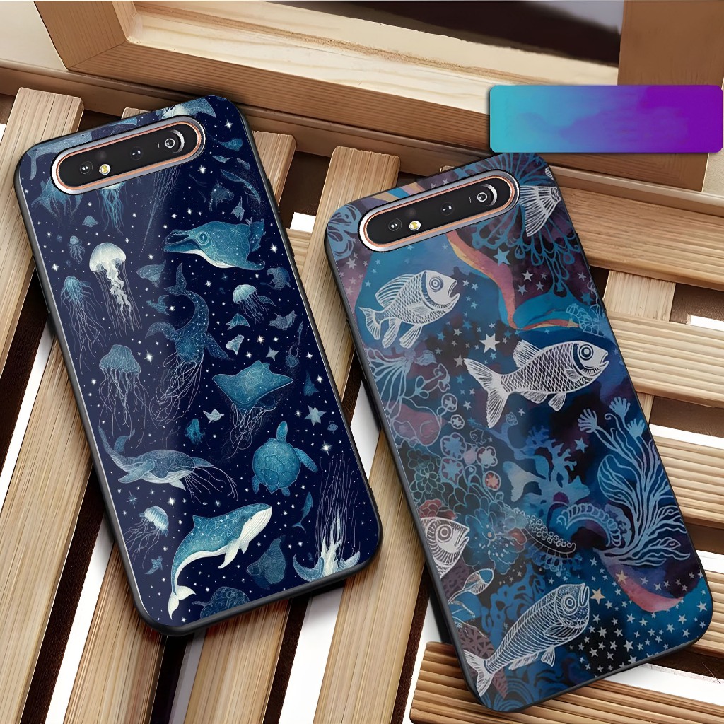 เคส HP Samsung A80 - N1 - [KK Motif No. 81] - Samsung A80 Fashion Softcase - Glossy Hardcase - Phone