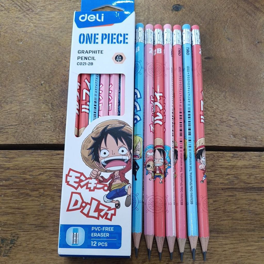 DELI PENCIL 2B / DELI GRAPHITE ONE PIECE PENCIL (หน่วย/ชิ้น)