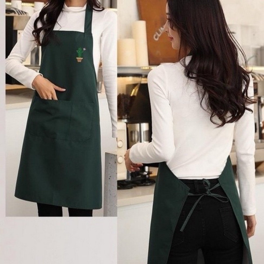 COOKING APRON / มัลติฟังก์ชั่นกลับทําอาหาร APRON / PLAIN KITCHEN APRON