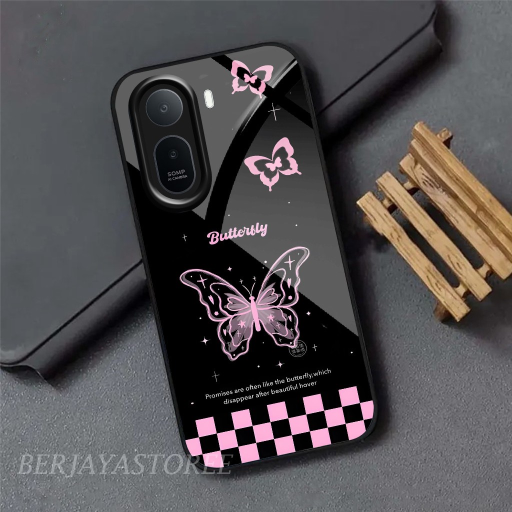 [MG1108] เคสสําหรับRedmi A7 Proล่าสุด 2026 - หรูหราGlossy Glass Softcase Redmi A7 Proล่าสุด 2026