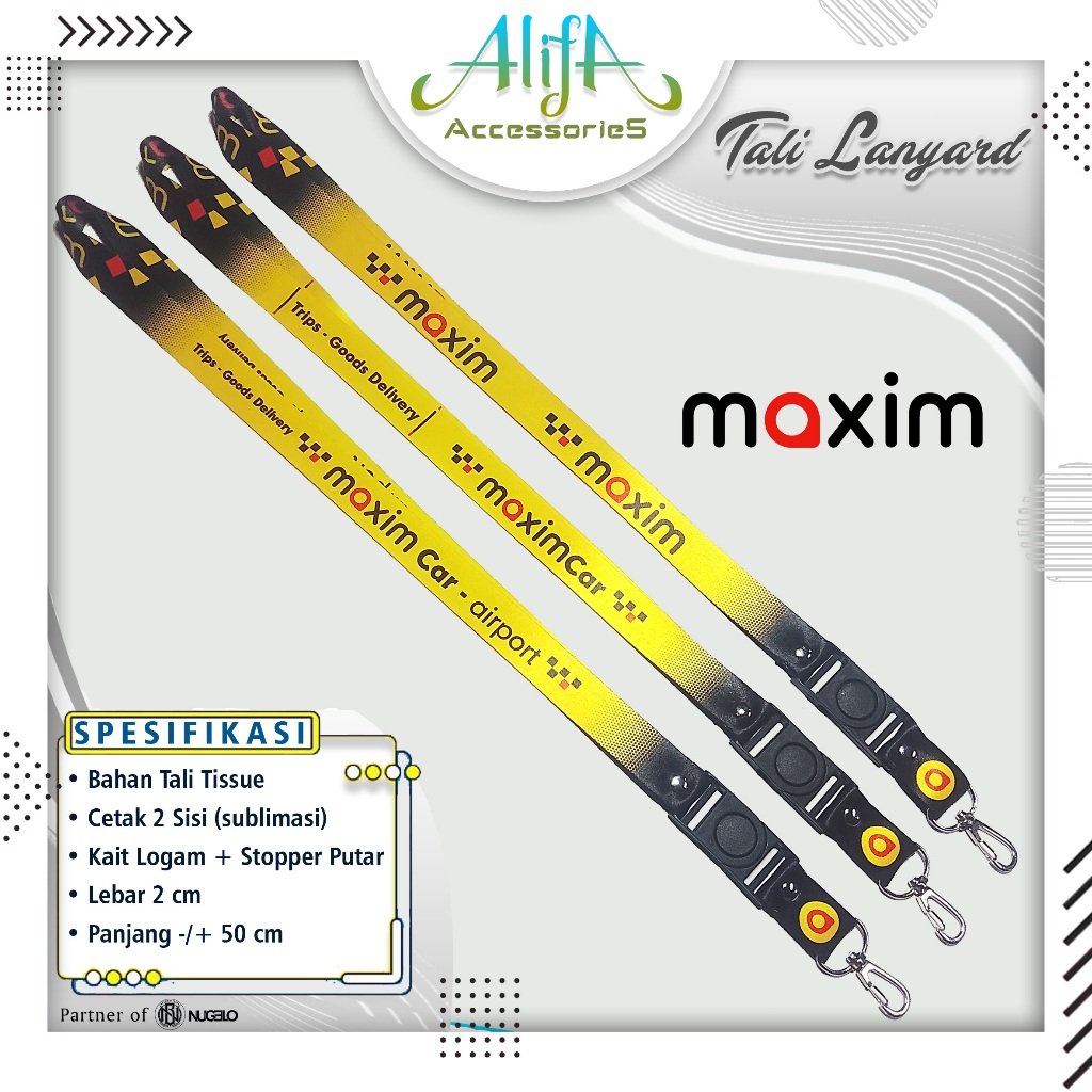 HP GANTUNGAN LANYARD STRAP สําหรับ ID CARD/CELLPHONE/KEY/ETC.. MAXIM MAXIM MAXIM MAXIM MAXIM MAXIM M