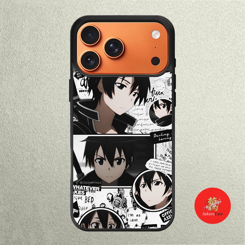 เคส IPhone 17 16 15 14 13 12 11 X XR Xs 8 7 6 5 Plus Pro Max Air Softcase Kirino Sword Art Online