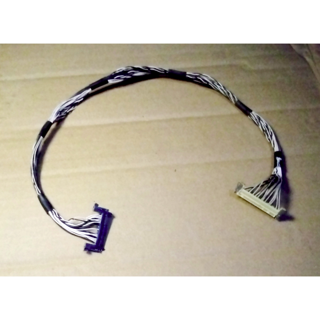 สาย LVDS ยืดหยุ่นสําหรับ Sharp 32 นิ้ว LCD TV รุ่น LC-32M407i