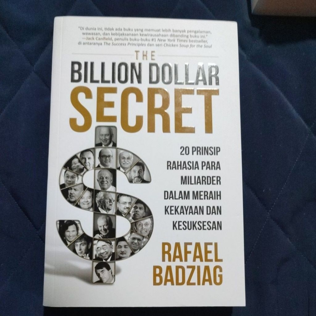 หนังสือต้นฉบับความลับดอลลาร์พันล้านโดย rafael badziag