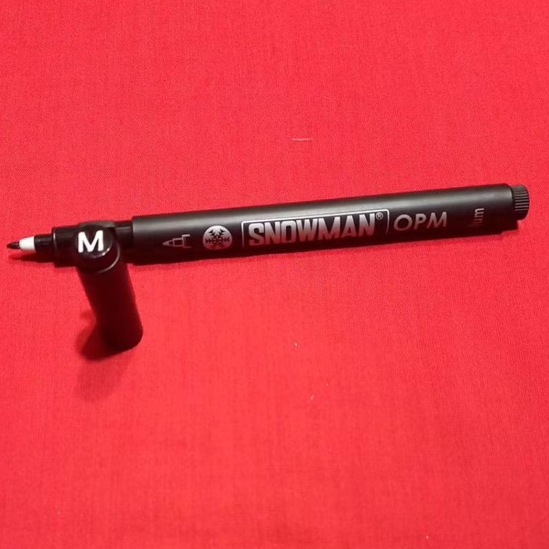 ปากกา Snowman Permanent OPM Type M