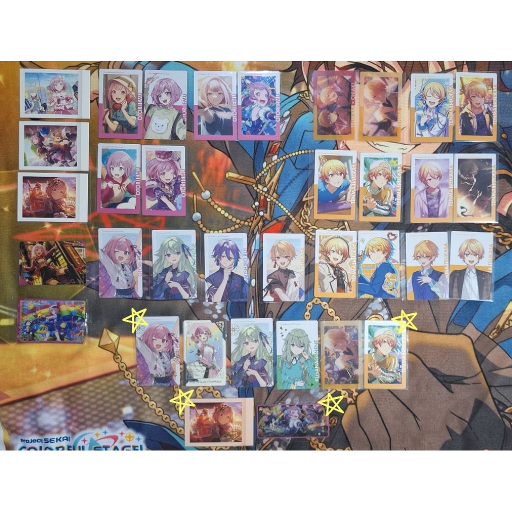 WXS Tsukasa, Rui, Nene, Emu Project Sekai สีสันเวที Hatsune Miku Epick, การ์ดเวเฟอร์, ฟอยล์มหาอํามาต