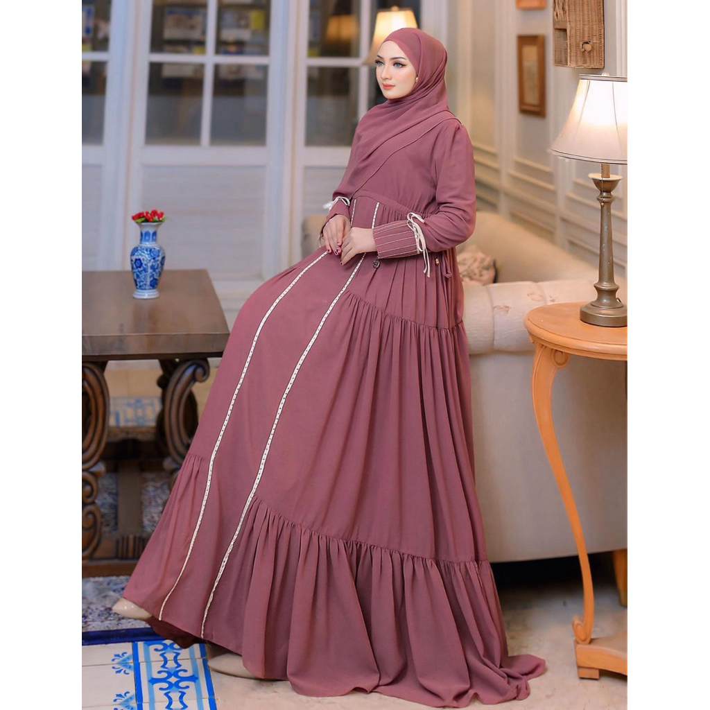 ชุด Syari Gamis Jamila ที่สวยงาม By Yodizen / Syari Gamis สวย / Syari Gamis