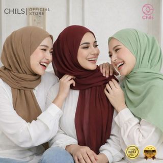 Chils Hijab - Pashmina Ceruty Baby Doll Premium Lentur