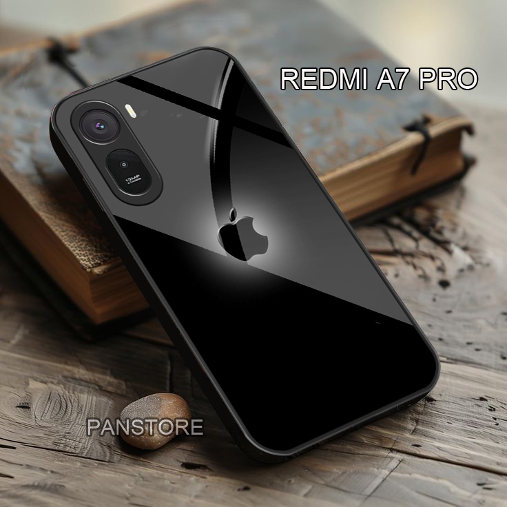 HP Redmi A7 PRO Glass Softcase - เคส Redmi A7 PRO - เคสโทรศัพท์ Redmi A7 PRO - เคสโทรศัพท์ Redmi A7 