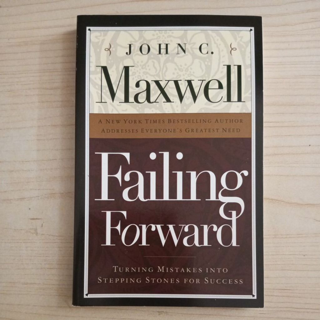 FAILING FORWARD BOOK BY JOHN C MAXWELL