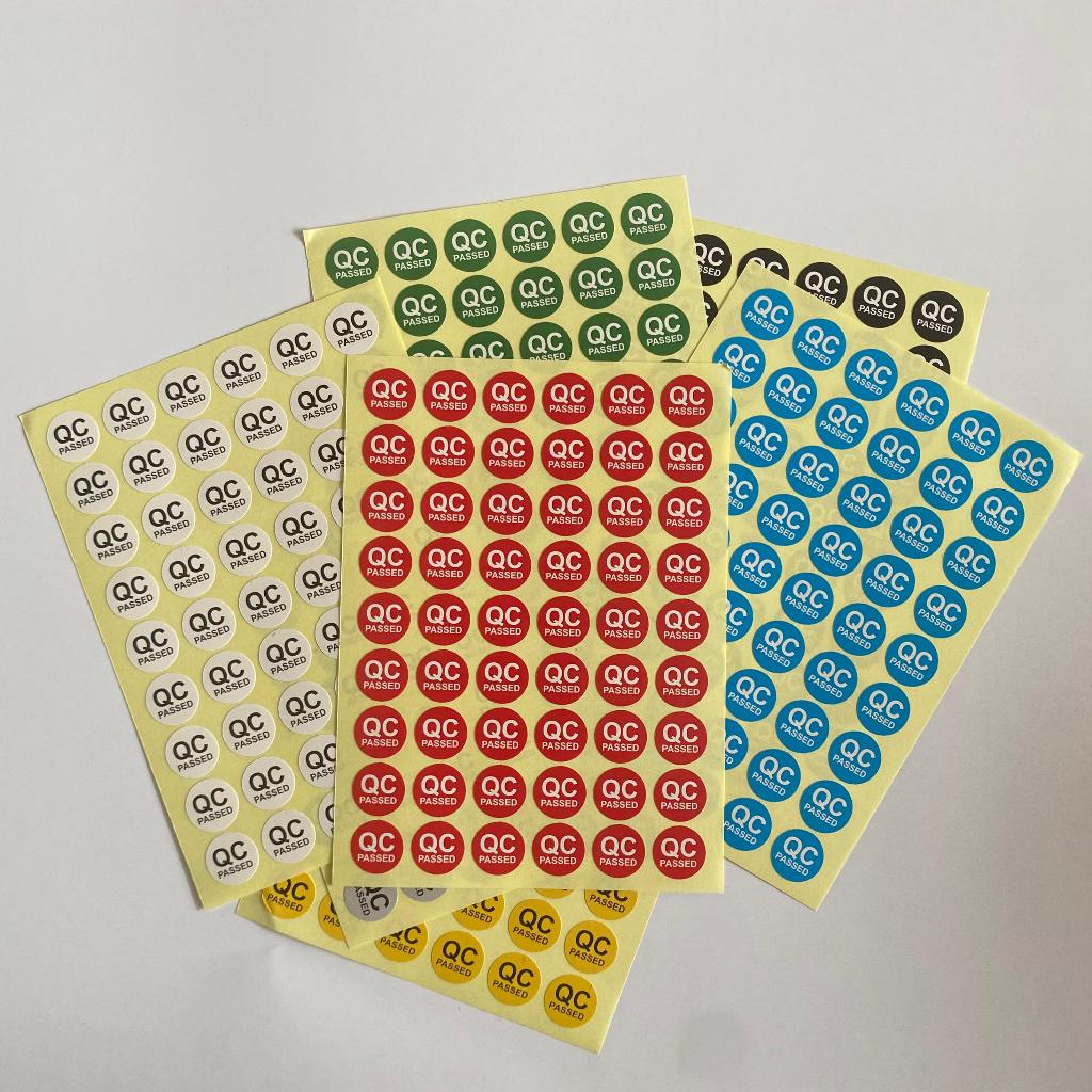 QC Passed Sticker 1.5 cm