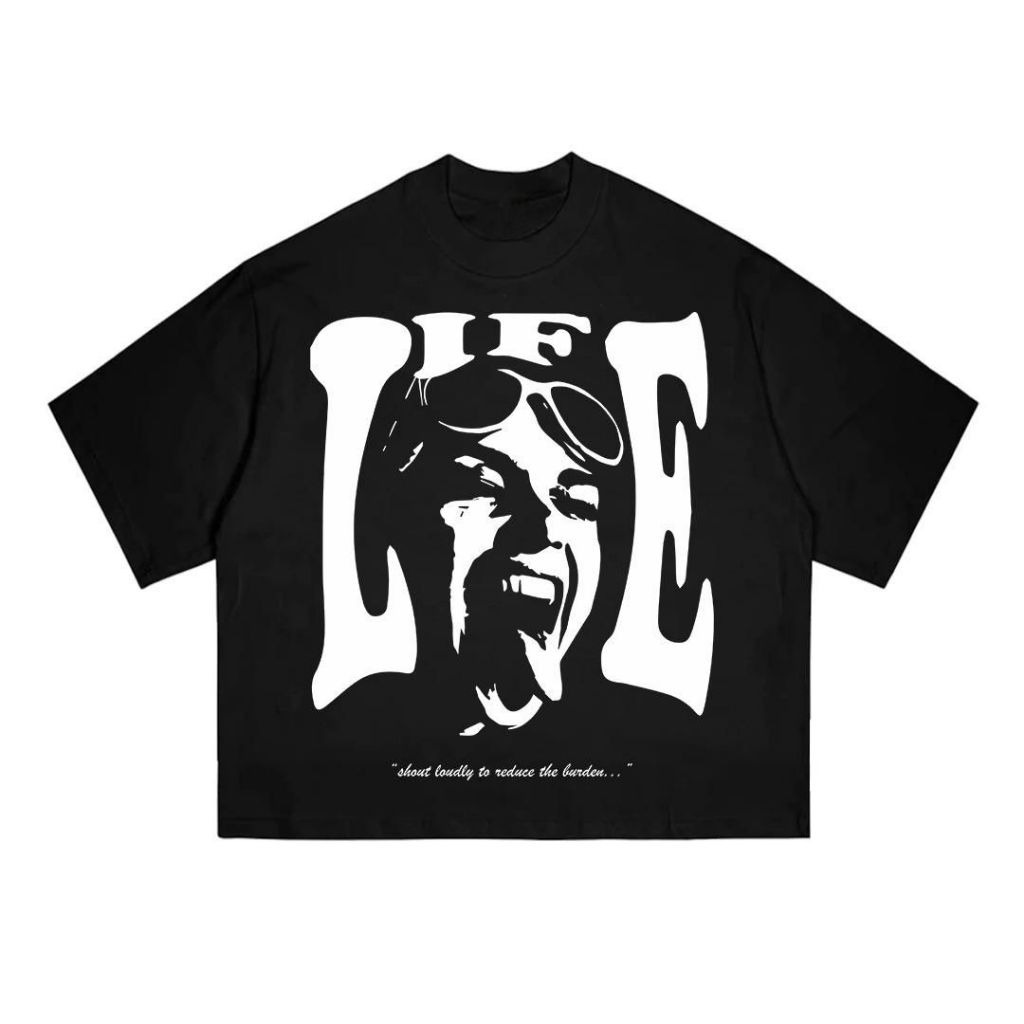 TIG KAOS BOXY FIT OVERSIZE REDUCER 24S ผ้าฝ้าย