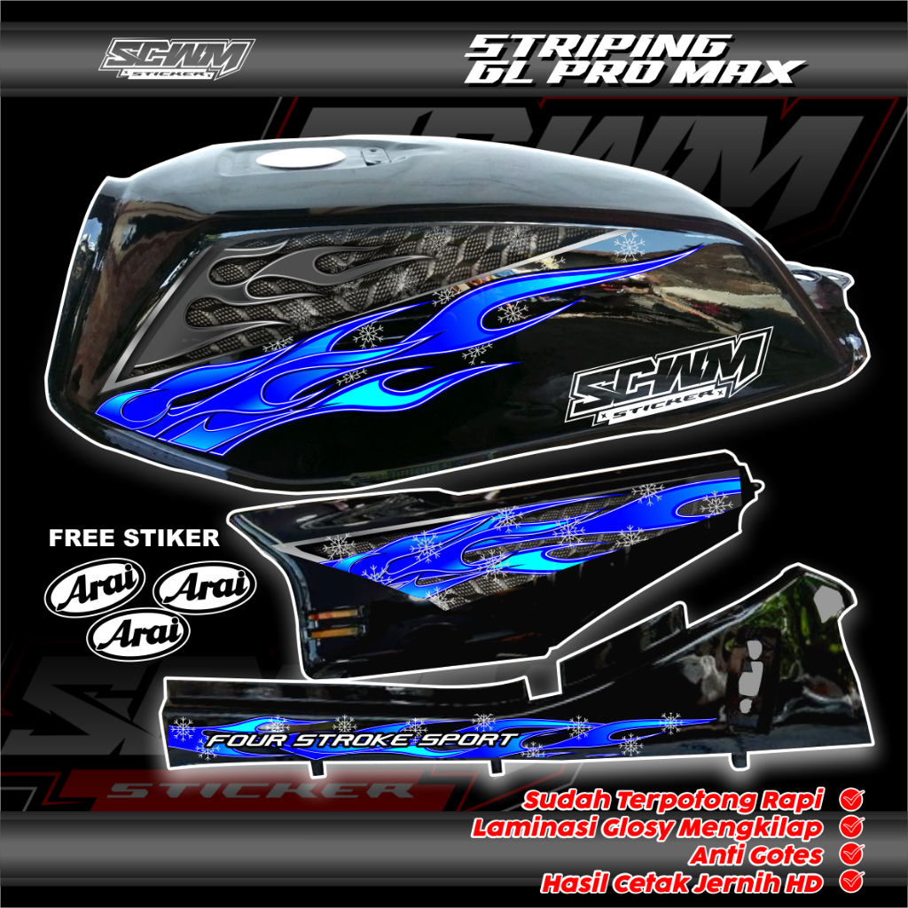แถบ GL ARAI ใหม่ล่าสุด, แถบ API ARAI