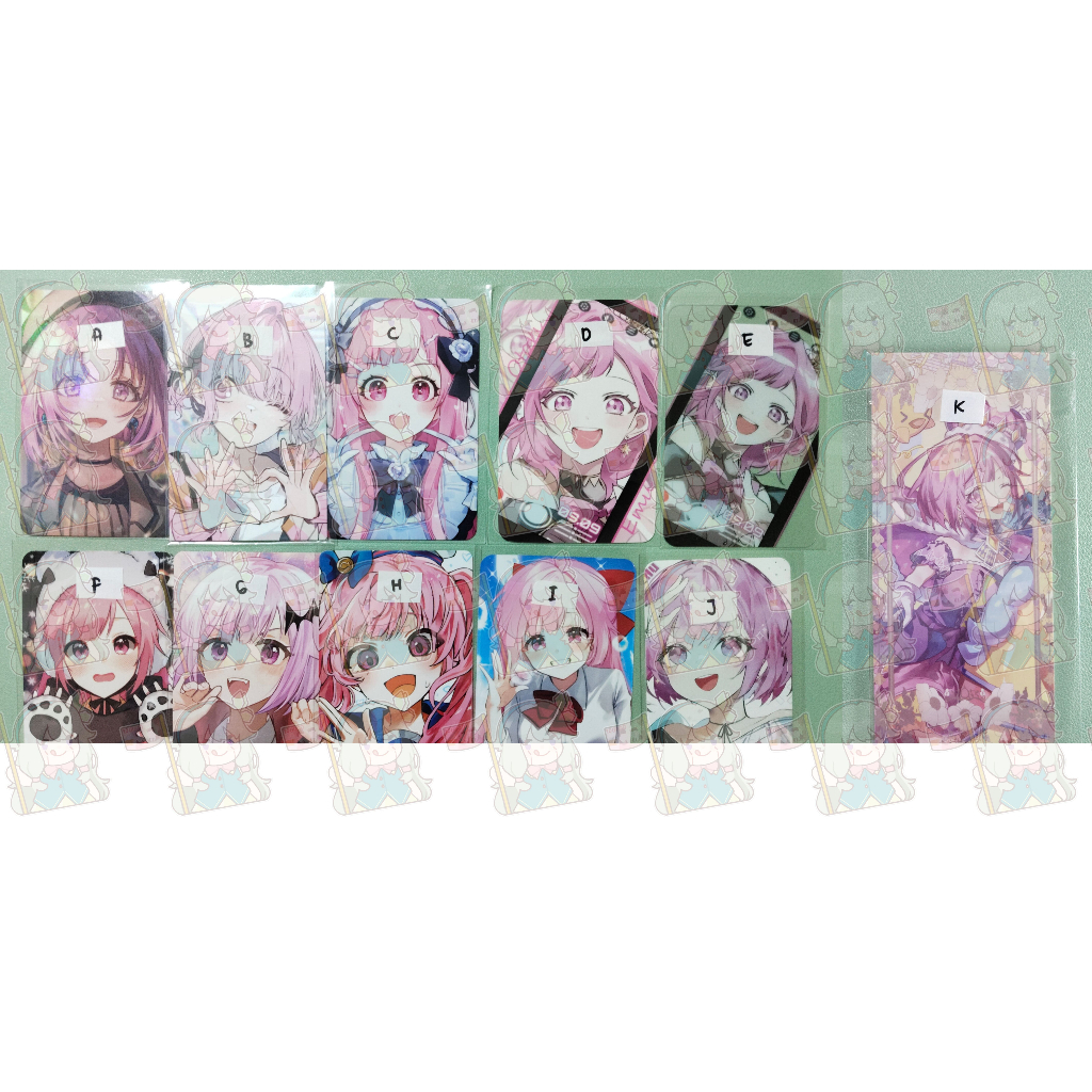 [FANMERCH] Project Sekai Otori Emu Photocard Poca PC โปสการ์ดตั๋ว Posca
