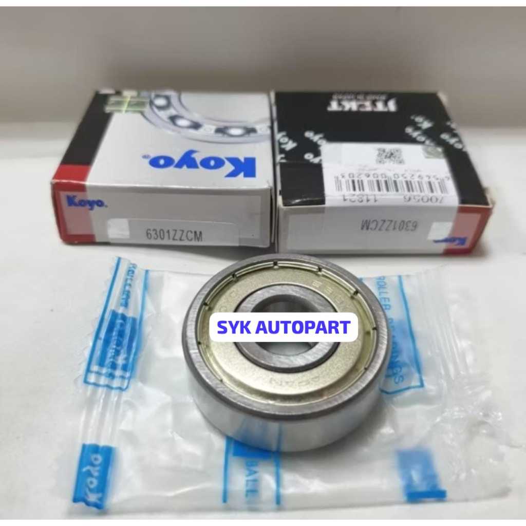 BEARING 6301 ZZ KOYO IRON CAP