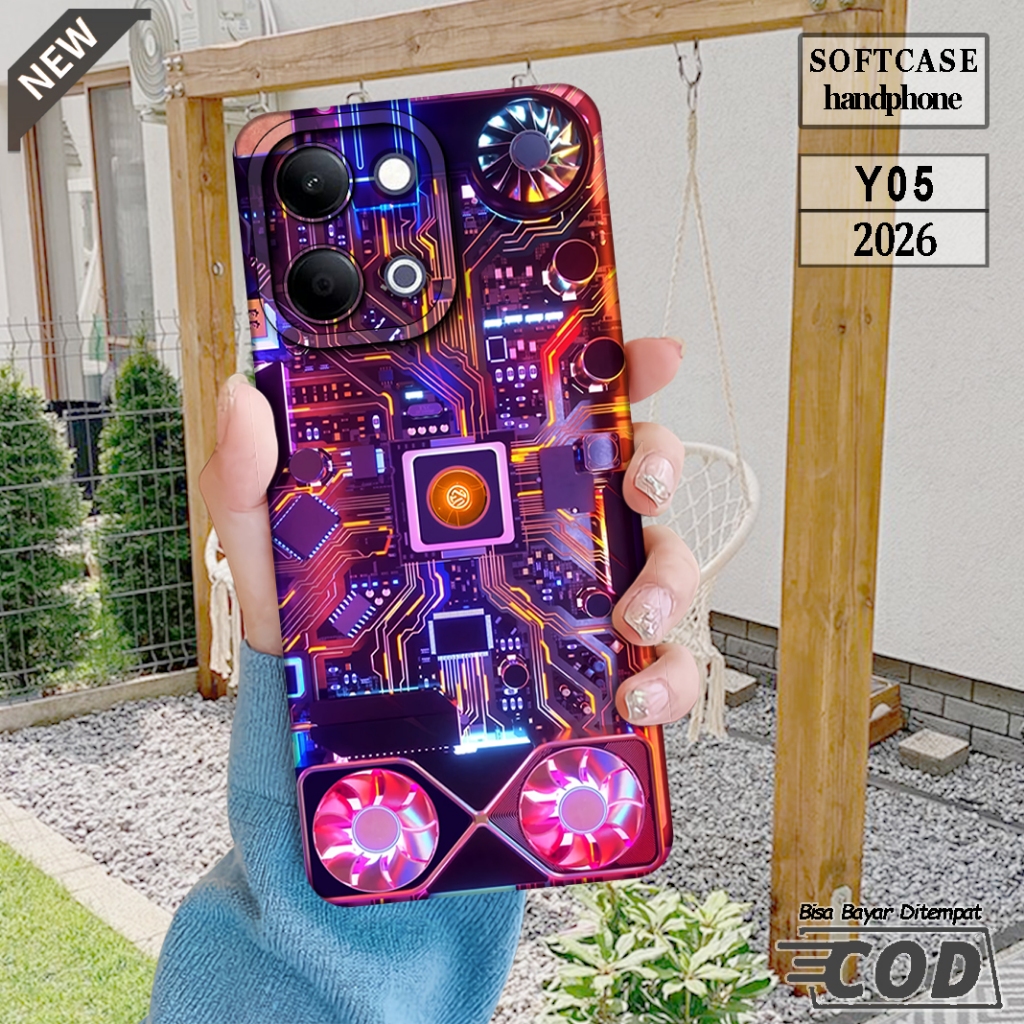 HP ล่าสุด Vivo Y05 4G Case ล่าสุด Vivo Y05 4G Softcase 2026 - VIVO Y05 4G Casing - Mobile Phone Prot