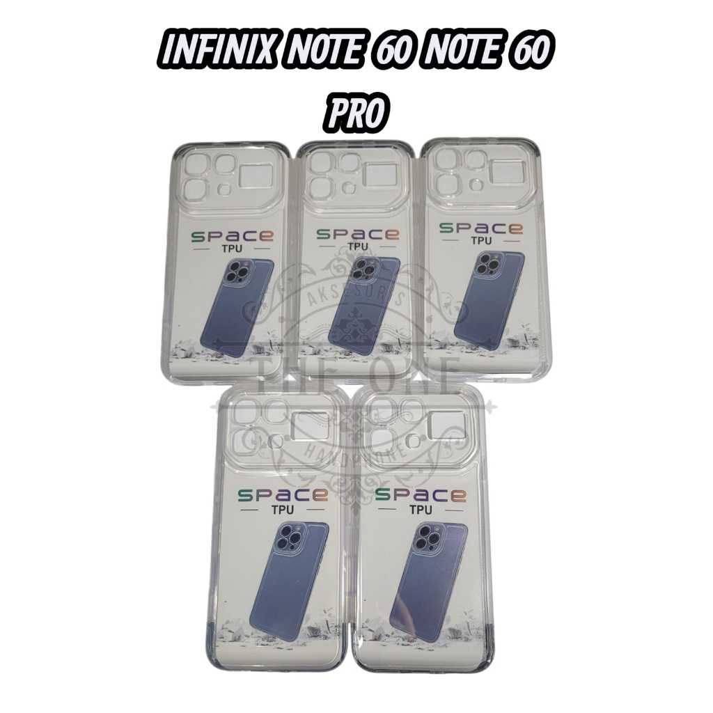 CASE CLEAR SPACE INFINIX NOTE 60 PRO