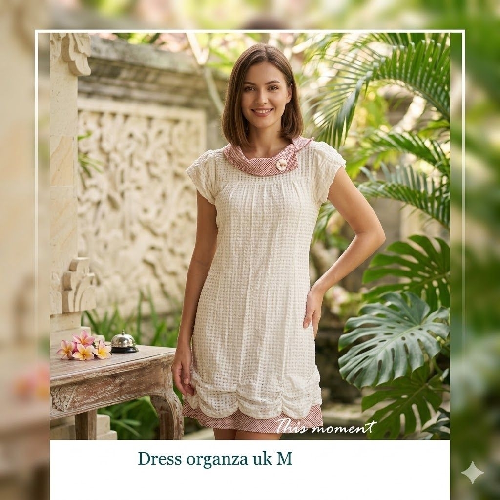 Lye-OS Casual & Chic Organza Midi Dress