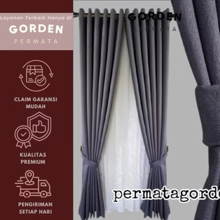 Gorden blackout/Gorden tebal/Gorden polos/Gorden premium/Gorden minimalis Best Seller/Gratis Ongkir